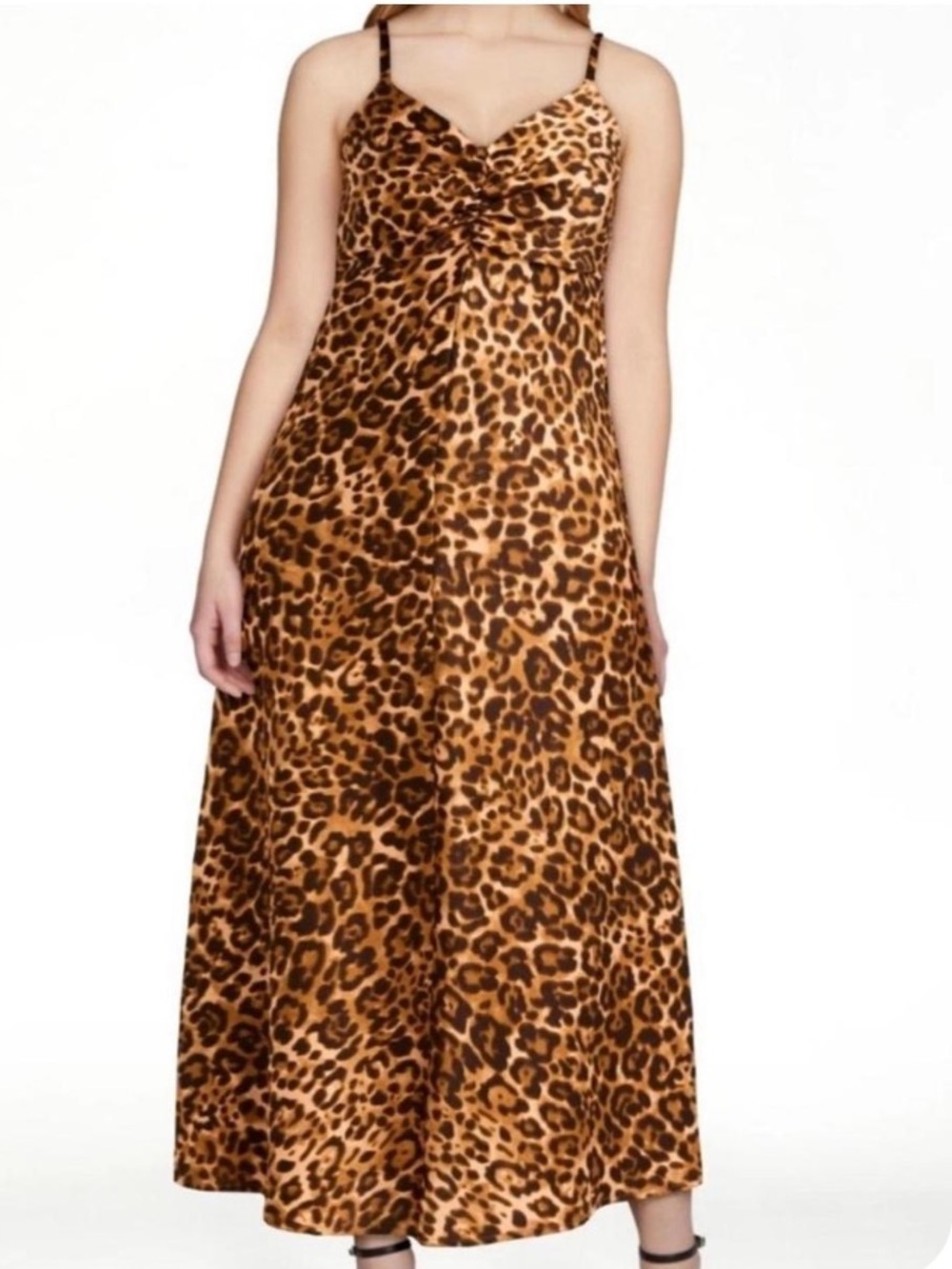 sofia by sofia vergara Leopard-Print Maxi Dress - Brown